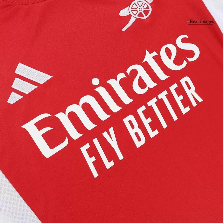 Arsenal Home Custom Full Soccer Kit 2024/25 - bestsoccerstore