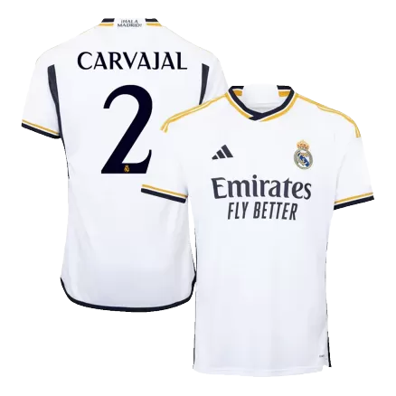 CARVAJAL #2 Real Madrid Home Soccer Jersey 2023/24 - bestsoccerstore