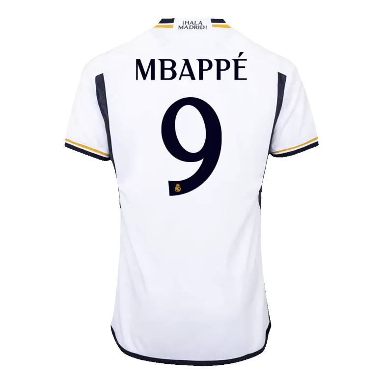 Authentic MBAPPÉ #9 Soccer Jersey Real Madrid Home Shirt 2023/24 - bestsoccerstore