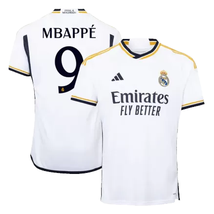 MBAPPÉ #9 Real Madrid Home Soccer Jersey 2023/24 - bestsoccerstore