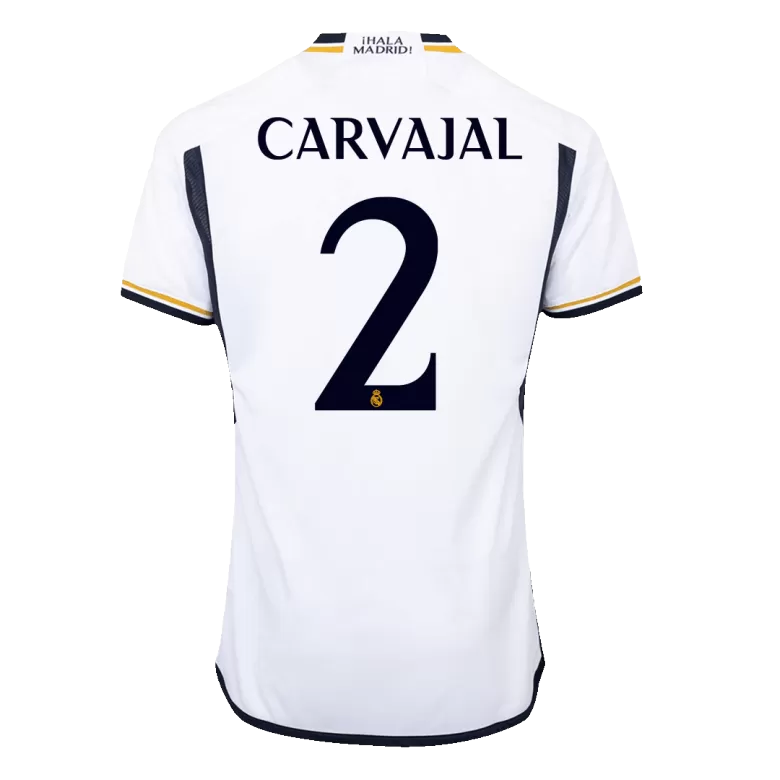 Authentic CARVAJAL #2 Soccer Jersey Real Madrid Home Shirt 2023/24 - bestsoccerstore