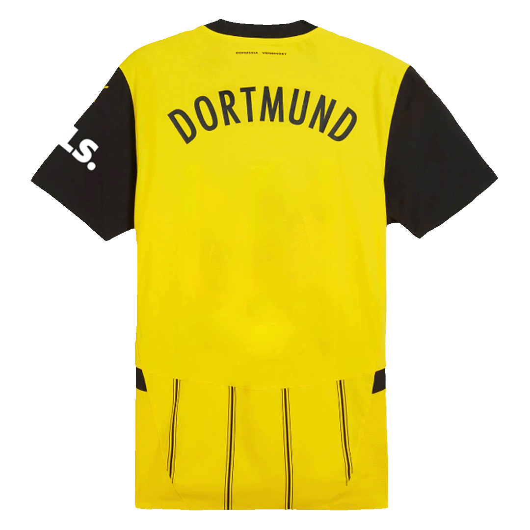 Borussia Dortmund Jersey Custom Soccer Jersey Home - bestsoccerstore