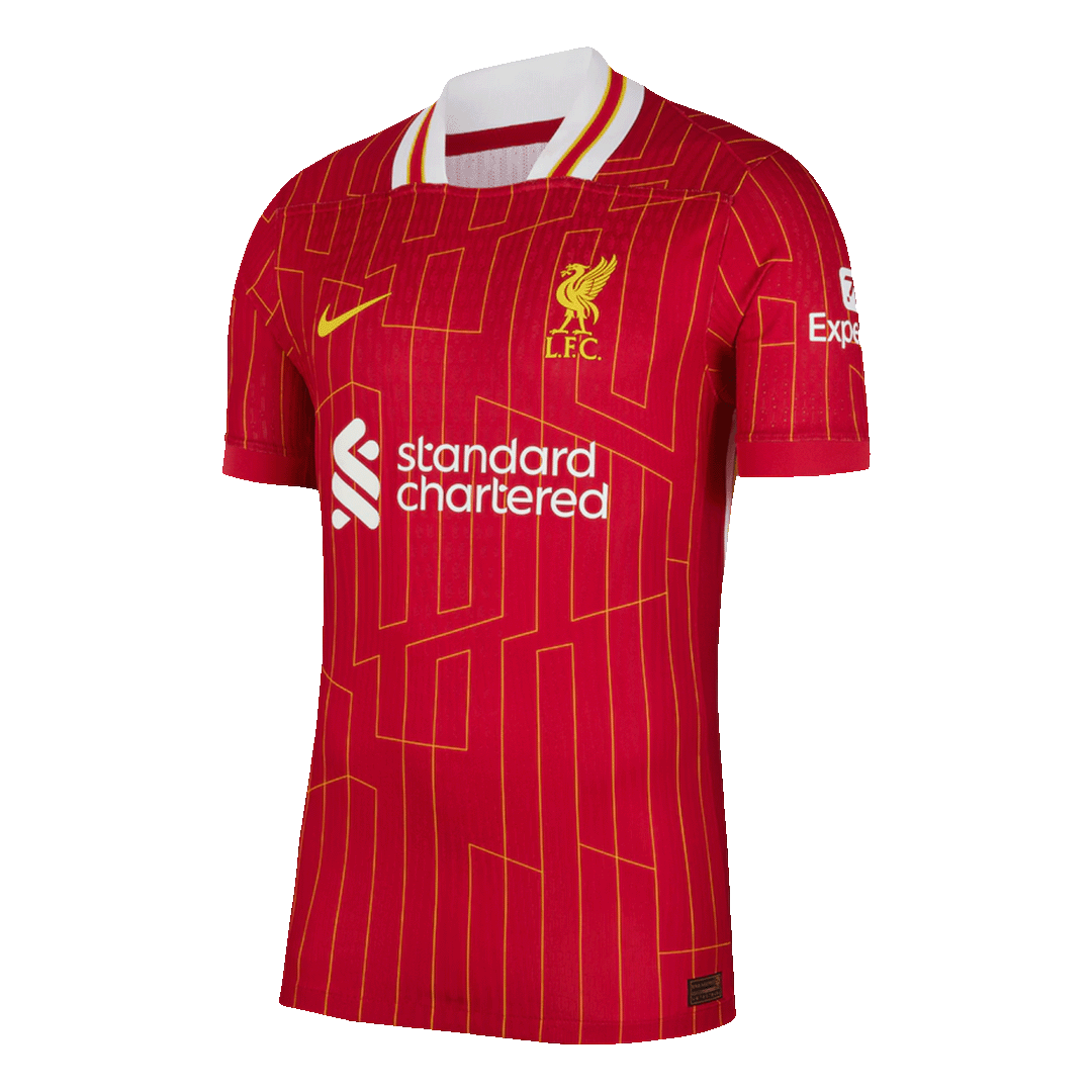Liverpool Custom Player Version Home Soccer Jersey - bestsoccerstore