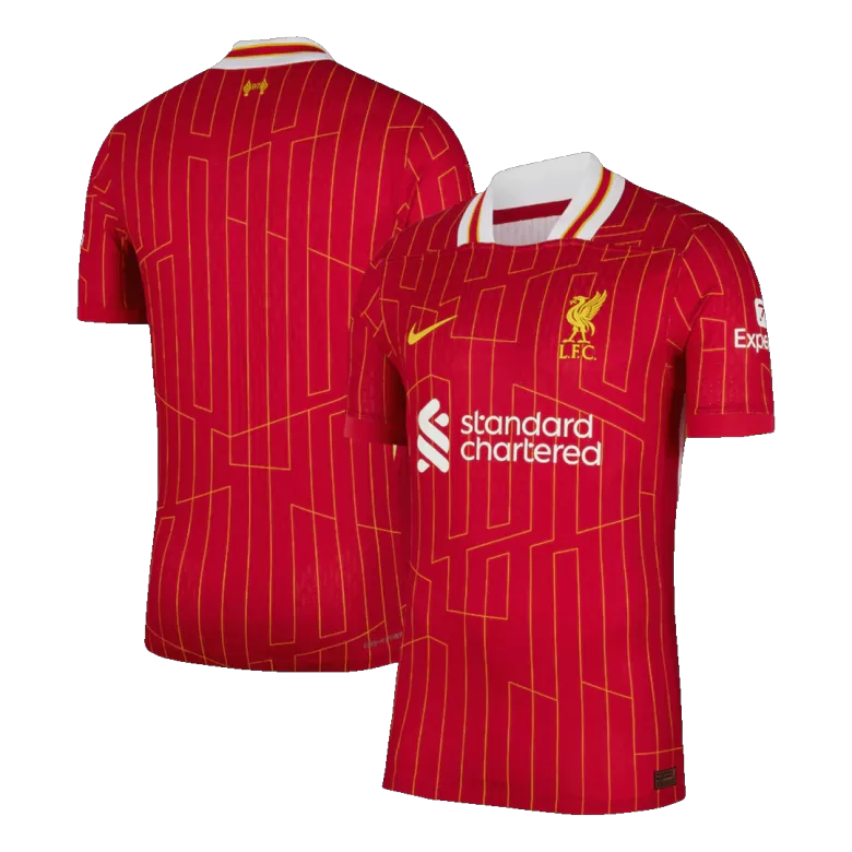 Authentic Soccer Jersey Liverpool Home Shirt 2024/25 - bestsoccerstore