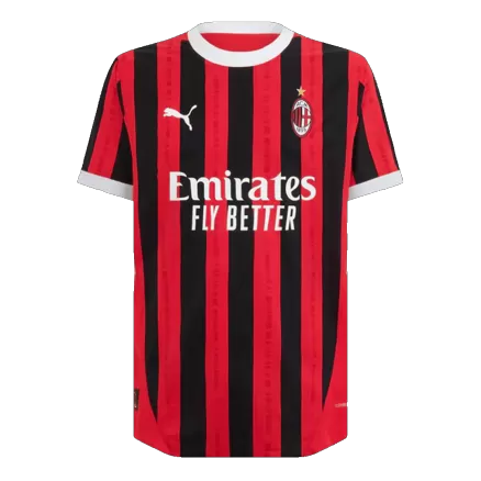 Authentic Soccer Jersey AC Milan Home Shirt 2024/25 - bestsoccerstore