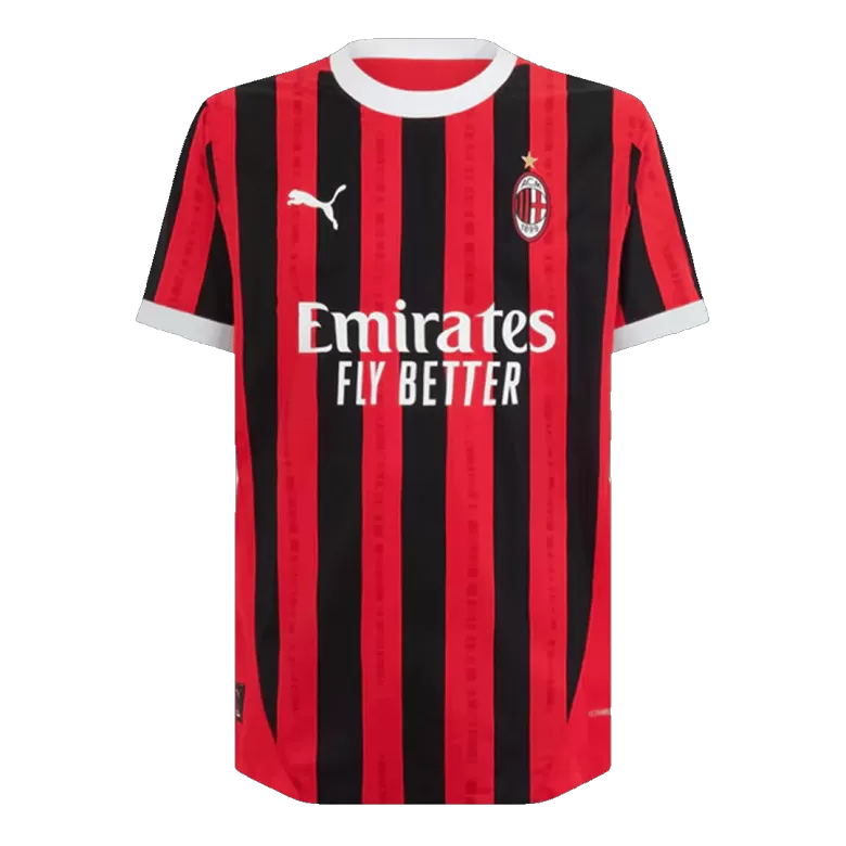 Authentic RAFA LEÃO #10 Soccer Jersey AC Milan Home Shirt 2024/25 - bestsoccerstore