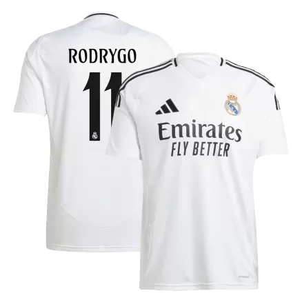 RODRYGO #11 Real Madrid Soccer Jersey Home Custom Shirt 2024/25 - bestsoccerstore