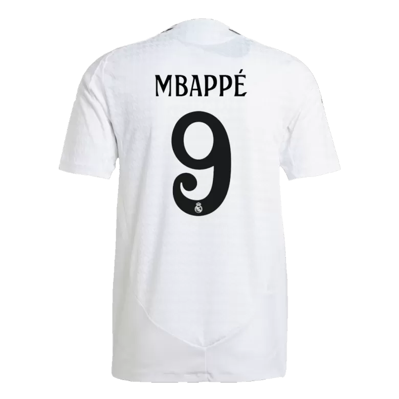 Authentic MBAPPÉ #9 Soccer Jersey Real Madrid Home Shirt 2024/25 - bestsoccerstore