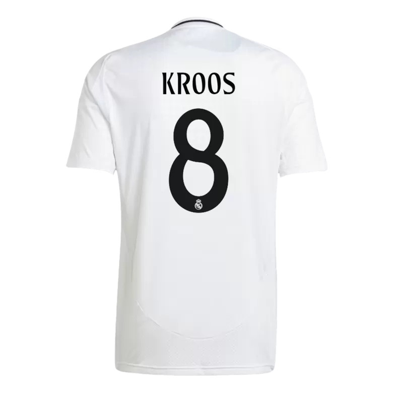 KROOS #8 Real Madrid Soccer Jersey Home Custom Shirt 2024/25 - bestsoccerstore