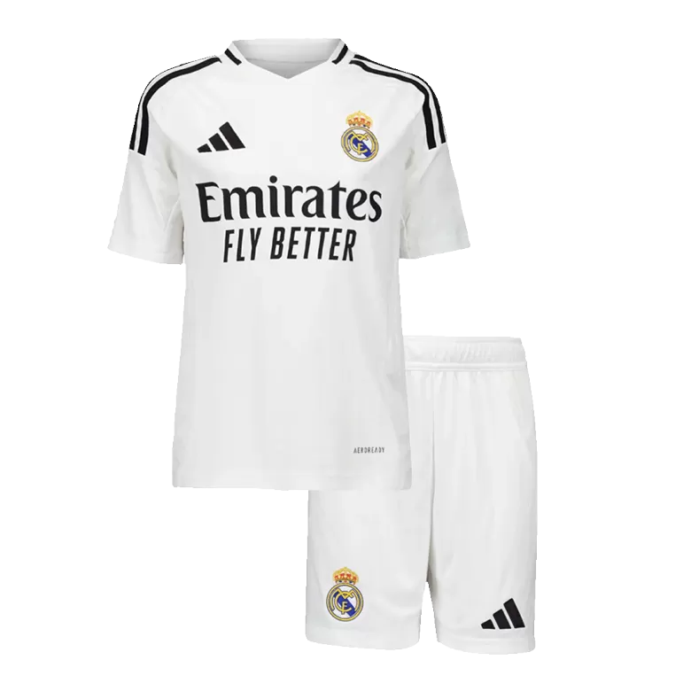 Kids Real Madrid Custom Home Soccer Kits 2024/25 - bestsoccerstore