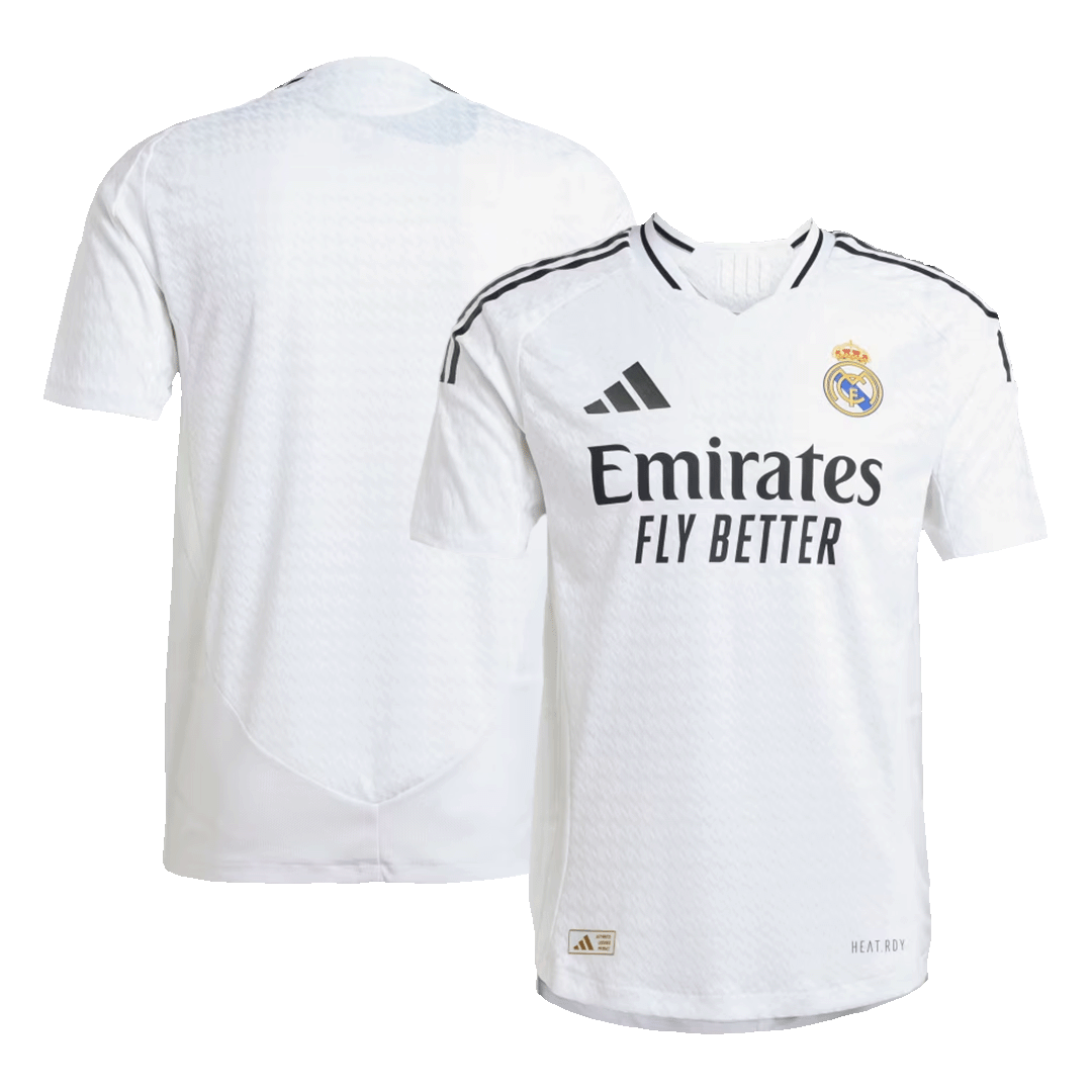 Real Madrid Home Custom Player Version Soccer Jersey