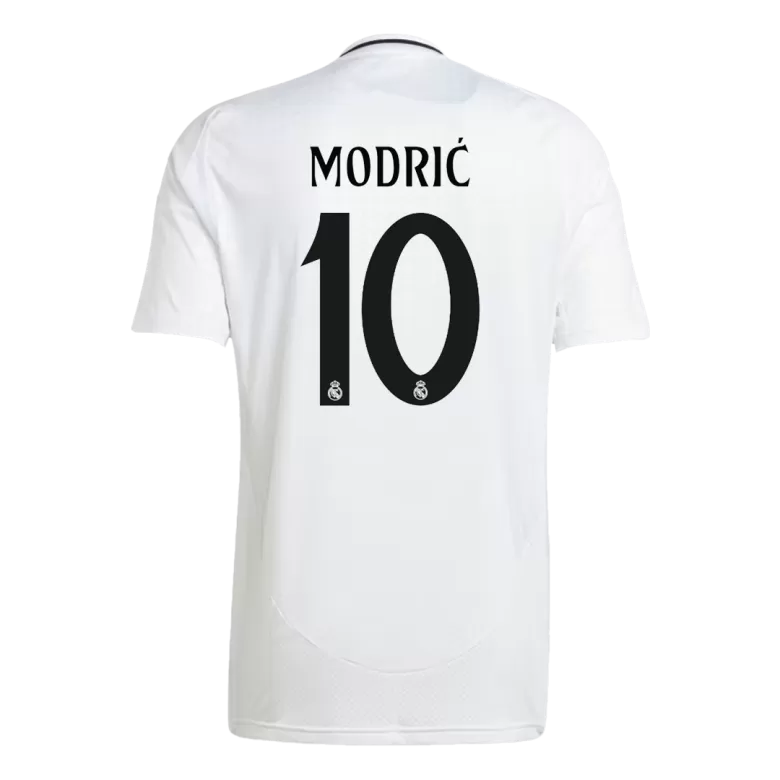 MODRIĆ #10 Real Madrid Soccer Jersey Home Custom Shirt 2024/25 - bestsoccerstore