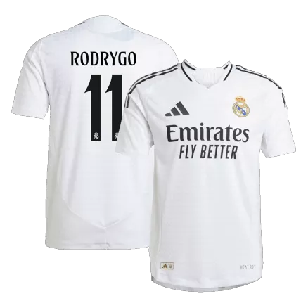 Authentic RODRYGO #11 Soccer Jersey Real Madrid Home Shirt 2024/25 - bestsoccerstore