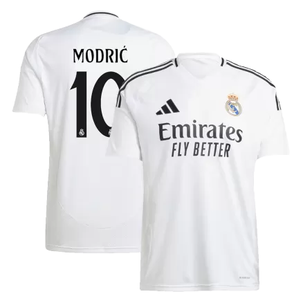 MODRIĆ #10 Real Madrid Soccer Jersey Home Custom Shirt 2024/25 - bestsoccerstore
