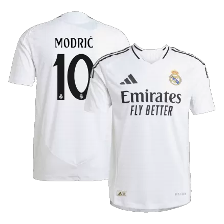 Authentic MODRIĆ #10 Soccer Jersey Real Madrid Home Shirt 2024/25 - bestsoccerstore