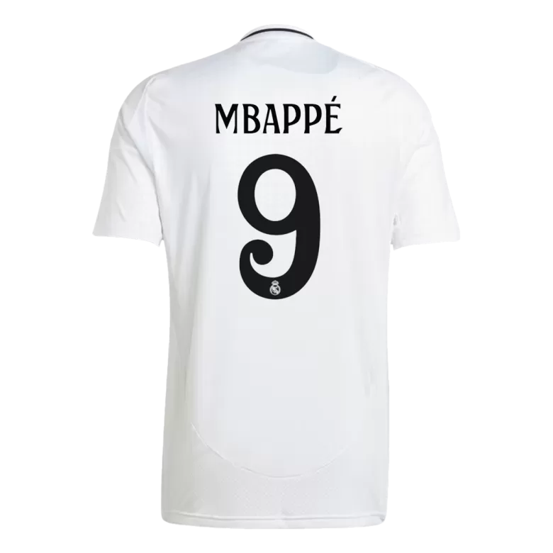 MBAPPÉ #9 Real Madrid Soccer Jersey Home Custom Shirt 2024/25 - bestsoccerstore