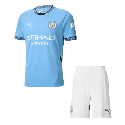 Manchester City Home Soccer Uniform Kits 2024/25 - bestsoccerstore
