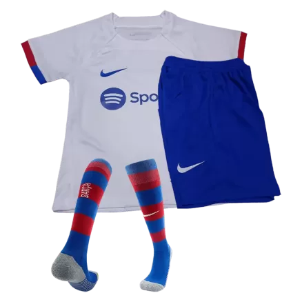 Kid's Whole Kits Custom Away Soccer Kit 2023/24 - bestsoccerstore
