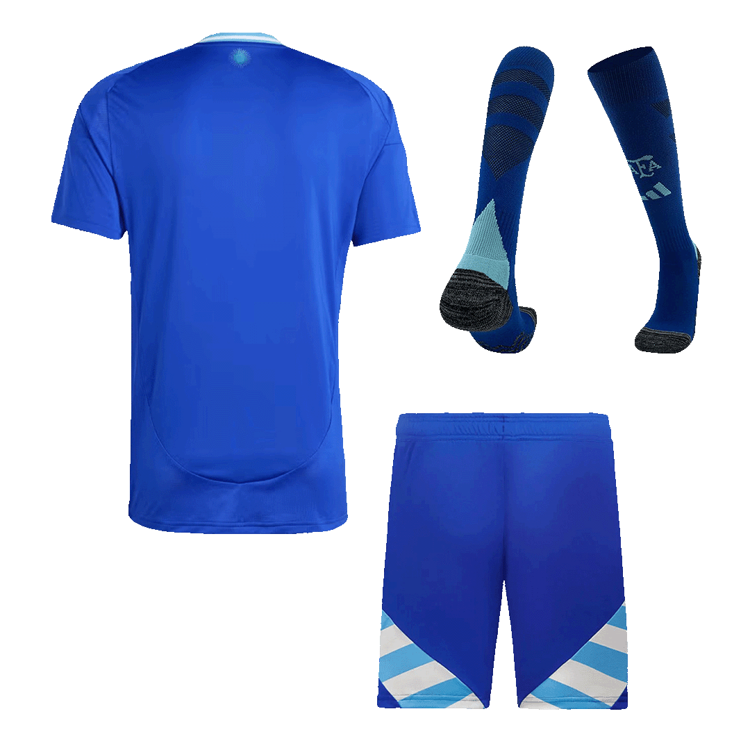 Argentina Away Custom Full Soccer Kit