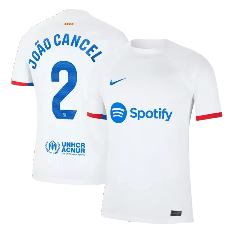  Jersey JOÃO CANCELO #2 Soccer Jersey Away 2023/24 - bestsoccerstore