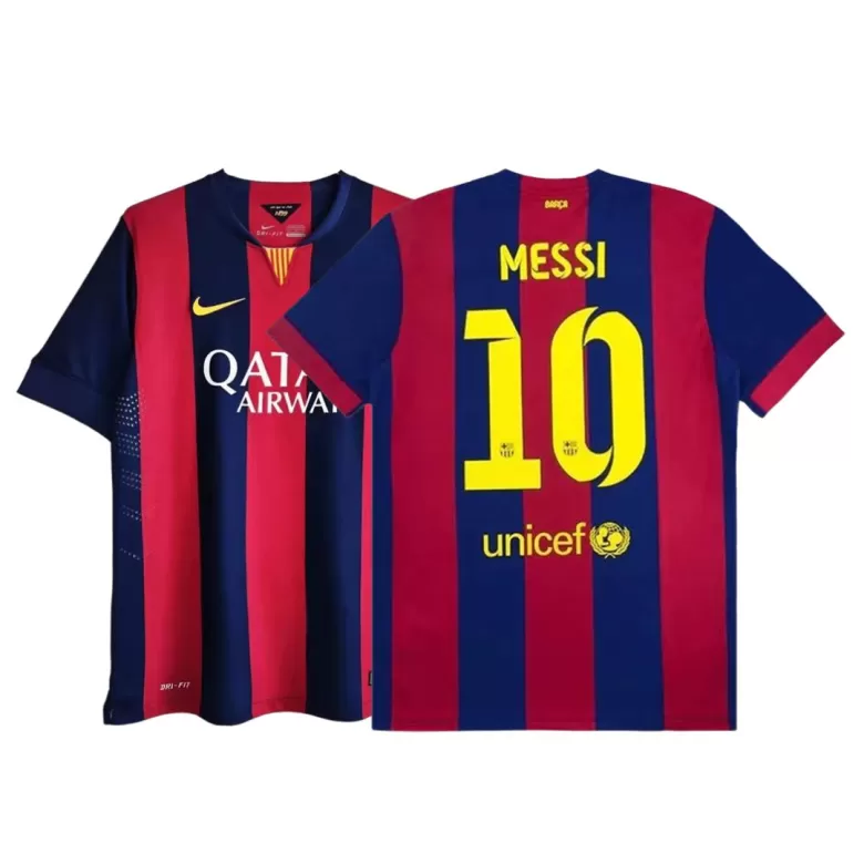  Jersey MESSI #10 Home Retro Soccer Jersey 2014/15 - bestsoccerstore