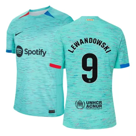  Jersey Custom LEWANDOWSKI #9 Soccer Jersey Third Away 2023/24 - bestsoccerstore