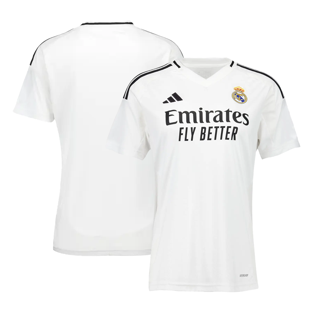 Real Madrid Soccer Jersey Home Women's Custom Shirt - bestsoccerstore