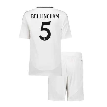 Kids Real Madrid BELLINGHAM #5 Custom Home Soccer Kits
2024/25 - bestsoccerstore
