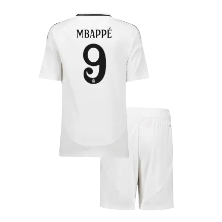 Kids Real Madrid MBAPPÉ #9 Custom Home Soccer Kits
2024/25 - bestsoccerstore