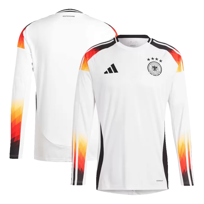 Germany Long Sleeve Jersey Home Football Shirt 2024 - bestsoccerstore