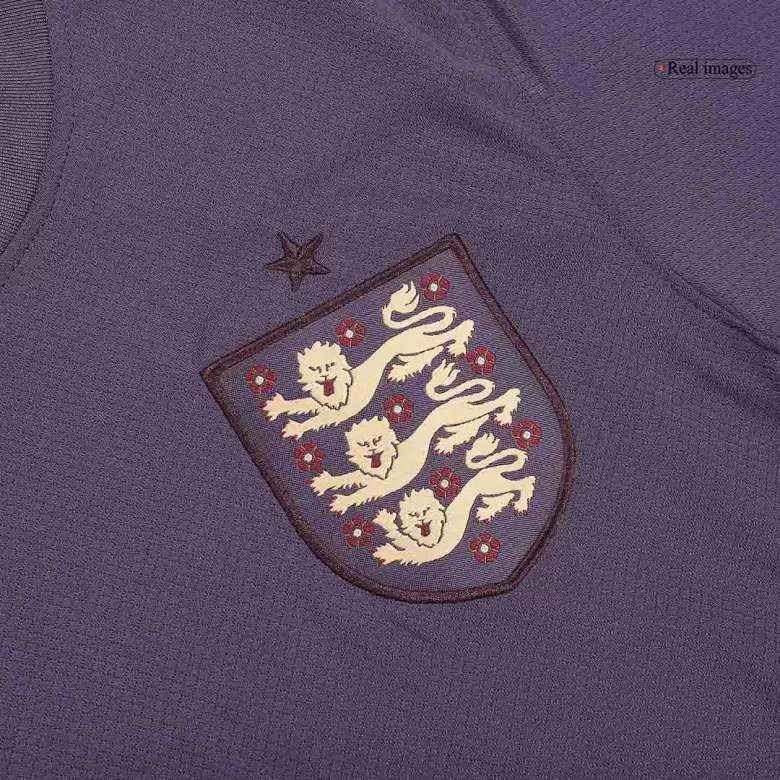 England Long Sleeve Jersey Away Football Shirt 2024 - bestsoccerstore