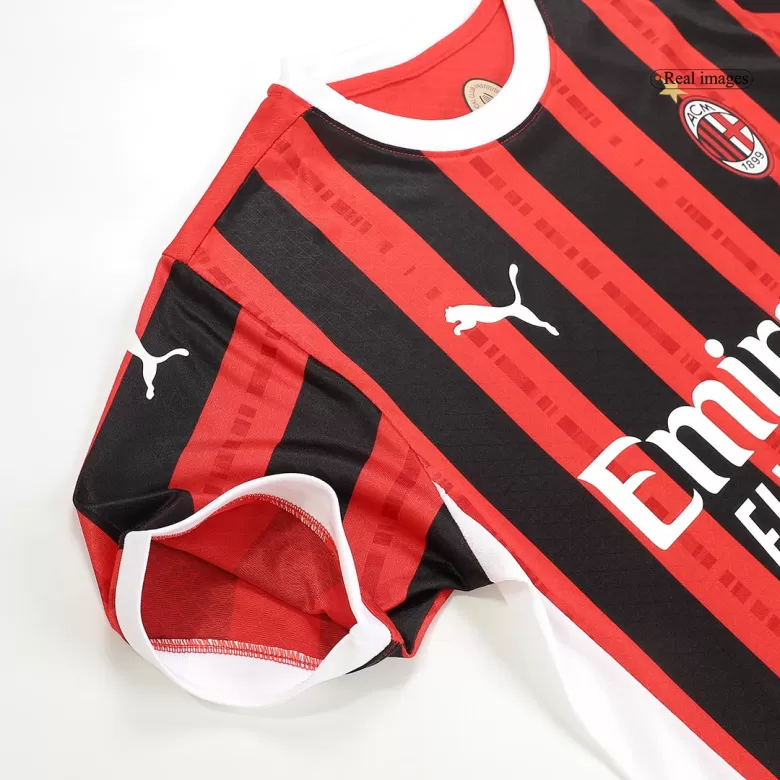 Authentic RAFA LEÃO #10 Soccer Jersey AC Milan Home Shirt 2024/25 - bestsoccerstore