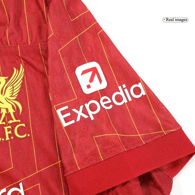 Authentic VIRGIL #4 Soccer Jersey Liverpool Home Shirt 2024/25 - bestsoccerstore