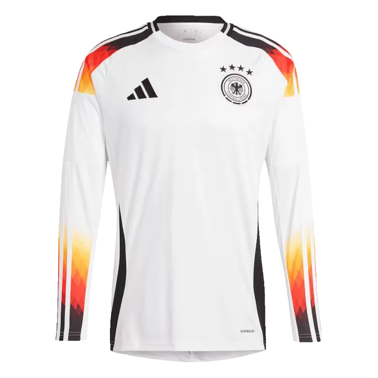 Germany Long Sleeve Jersey Home Football Shirt 2024 - bestsoccerstore