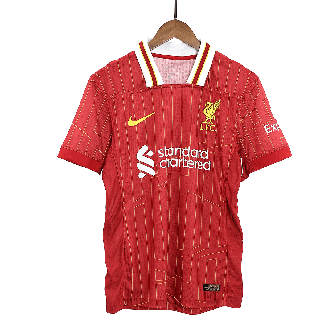 Liverpool VIRGIL #4 Custom Player Version Home Soccer Jersey - bestsoccerstore