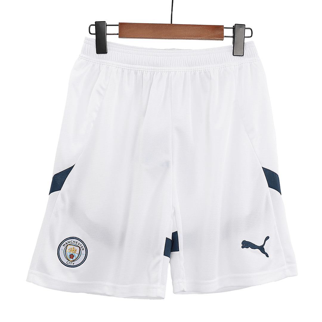 Manchester City Soccer Shorts Custom Home