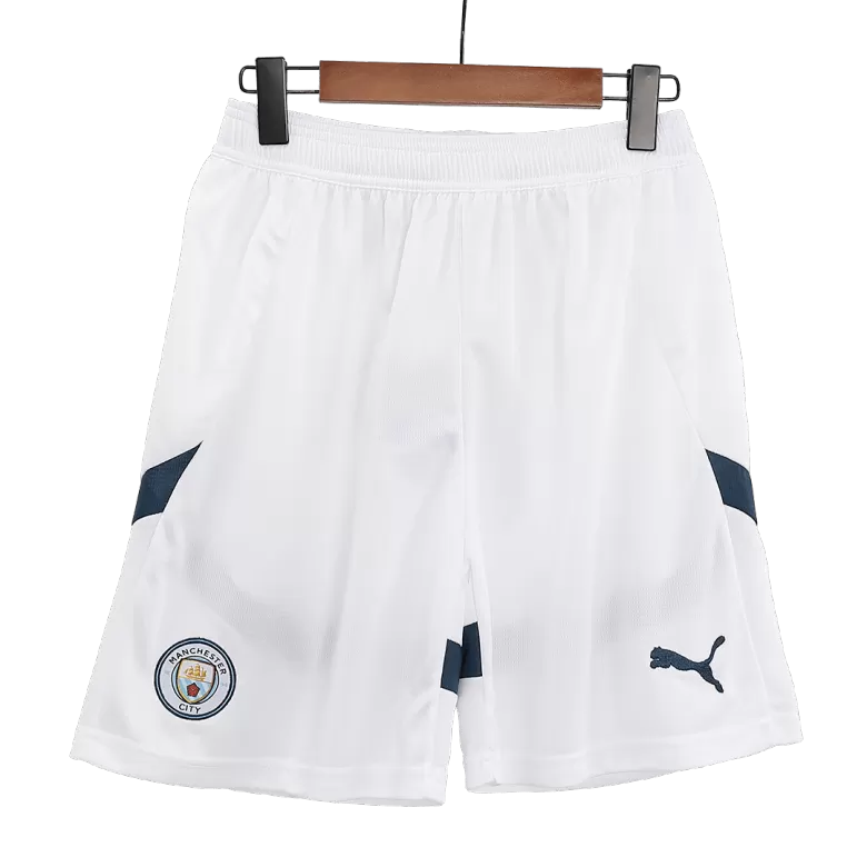 Manchester City Soccer Shorts Custom Home 2024/25 - bestsoccerstore