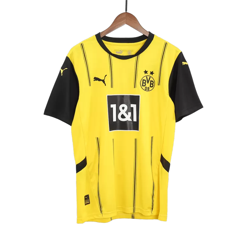 Borussia Dortmund Home Custom Full Soccer Kit 2024/25 - bestsoccerstore