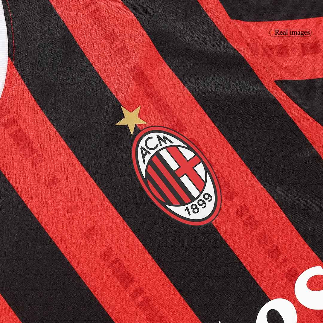Authentic Soccer Jersey AC Milan Home Shirt - bestsoccerstore