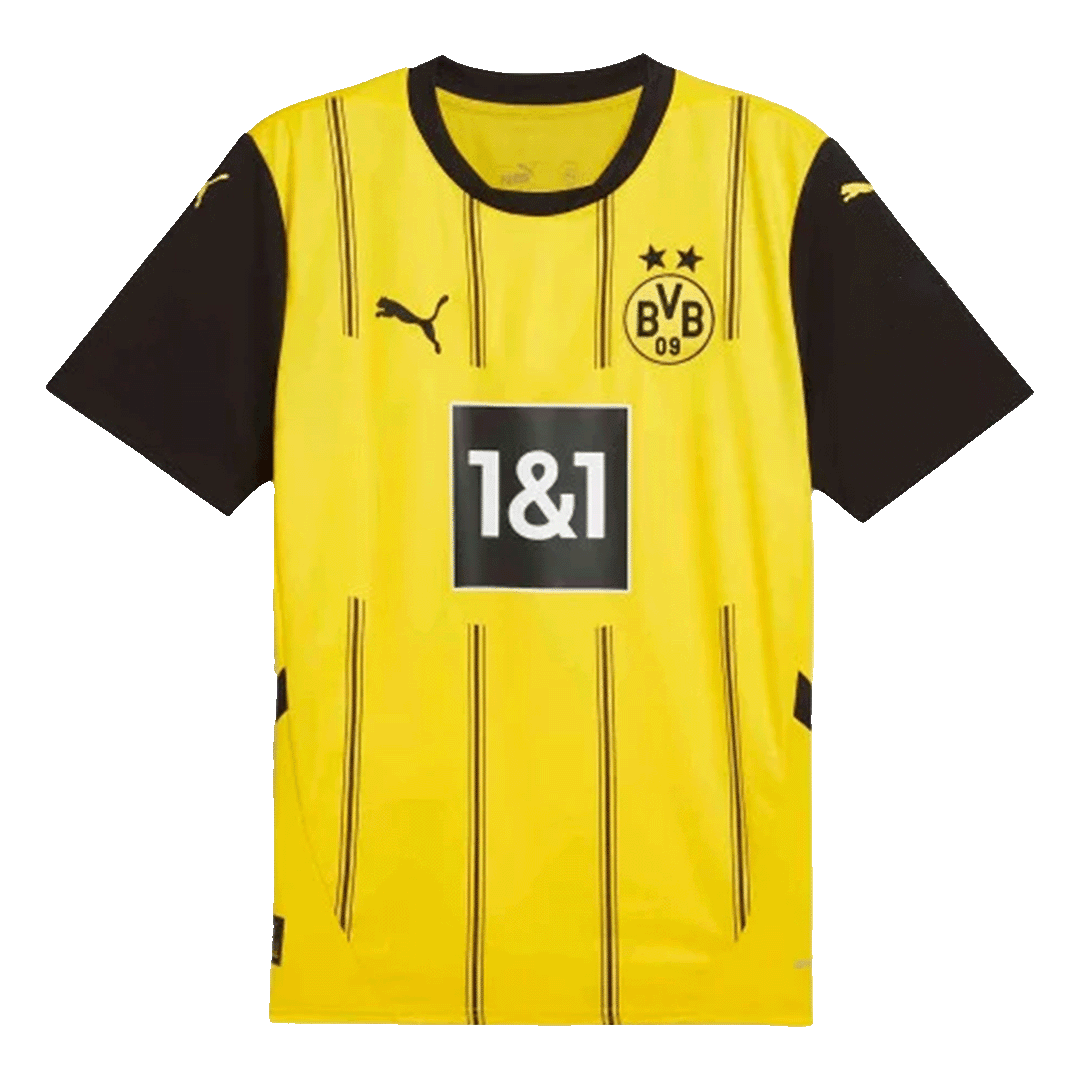 Borussia Dortmund Custom Player Version Home Soccer Jersey - bestsoccerstore