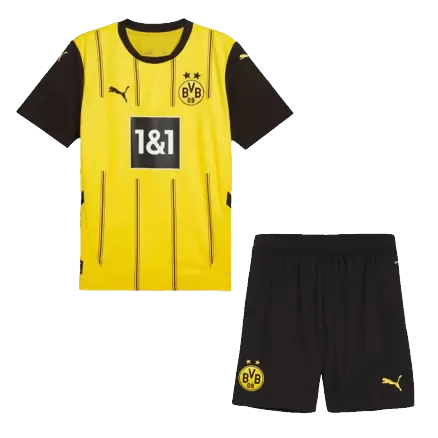 Borussia Dortmund Home Soccer Uniform Kits 2024/25 - bestsoccerstore