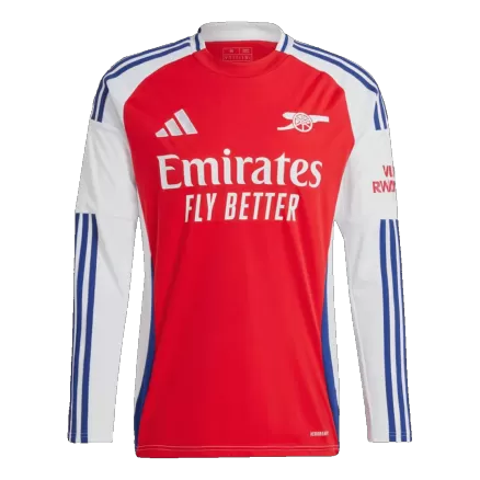 Arsenal Long Sleeve Jersey Home Football Shirt 2024/25 - bestsoccerstore