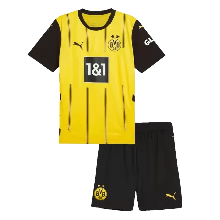 Kids Borussia Dortmund Home Soccer Kits 2024/25 - bestsoccerstore