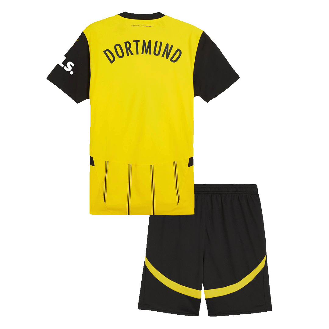 Kids Borussia Dortmund Home Soccer Kits - bestsoccerstore