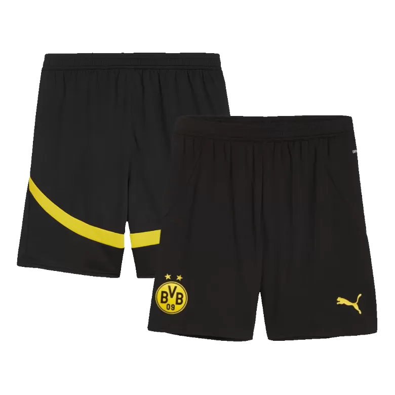 Borussia Dortmund Soccer Shorts Custom Home 2024/25 - bestsoccerstore