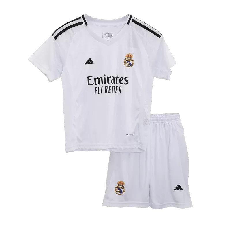 Kids Real Madrid Custom Home Full Soccer Kits
2024/25 - bestsoccerstore