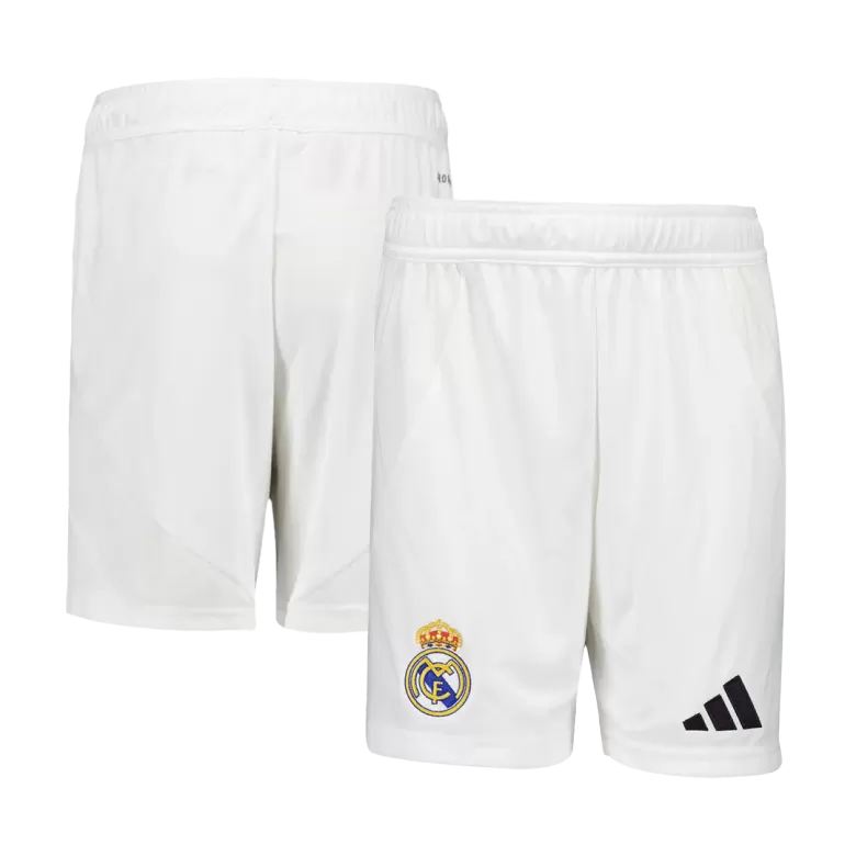 Real Madrid Soccer Shorts Custom Home 2024/25 - bestsoccerstore