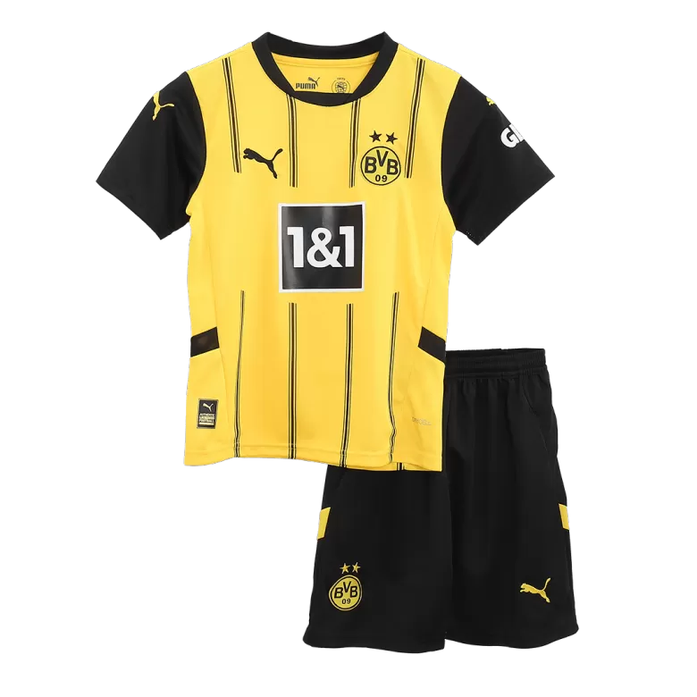 Kids Borussia Dortmund Custom Home Full Soccer Kits
2024/25 - bestsoccerstore