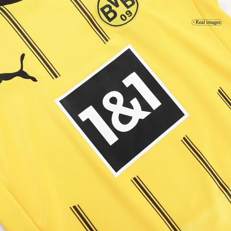 Kids Borussia Dortmund Home Soccer Kits 2024/25 - bestsoccerstore