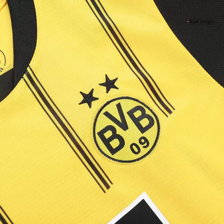 Kids Borussia Dortmund Home Soccer Kits 2024/25 - bestsoccerstore